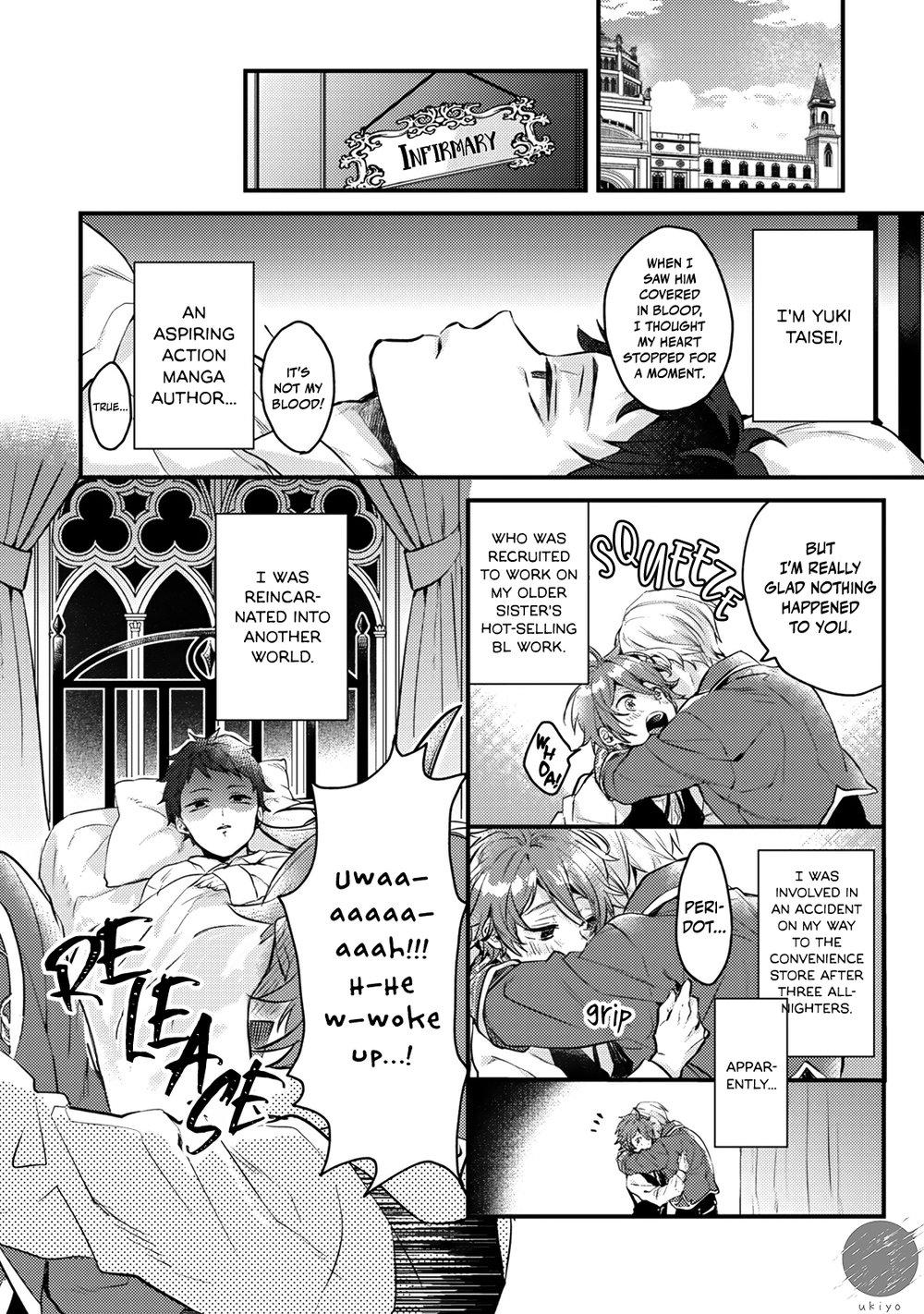 Omega Ni Dake Wa Naritakunai!! ~Isekai Tensei Shitara Ane No Bl Manga No Nakadeshita~ - Chapter 1