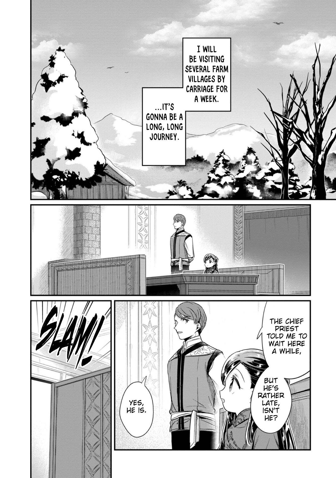 Ascendance Of A Bookworm ~I'll Do Anything To Become A Librarian~ Part 2 「I'll Become A Shrine Maiden For Books!」 - Vol.9 Chapter 45: Winter's End