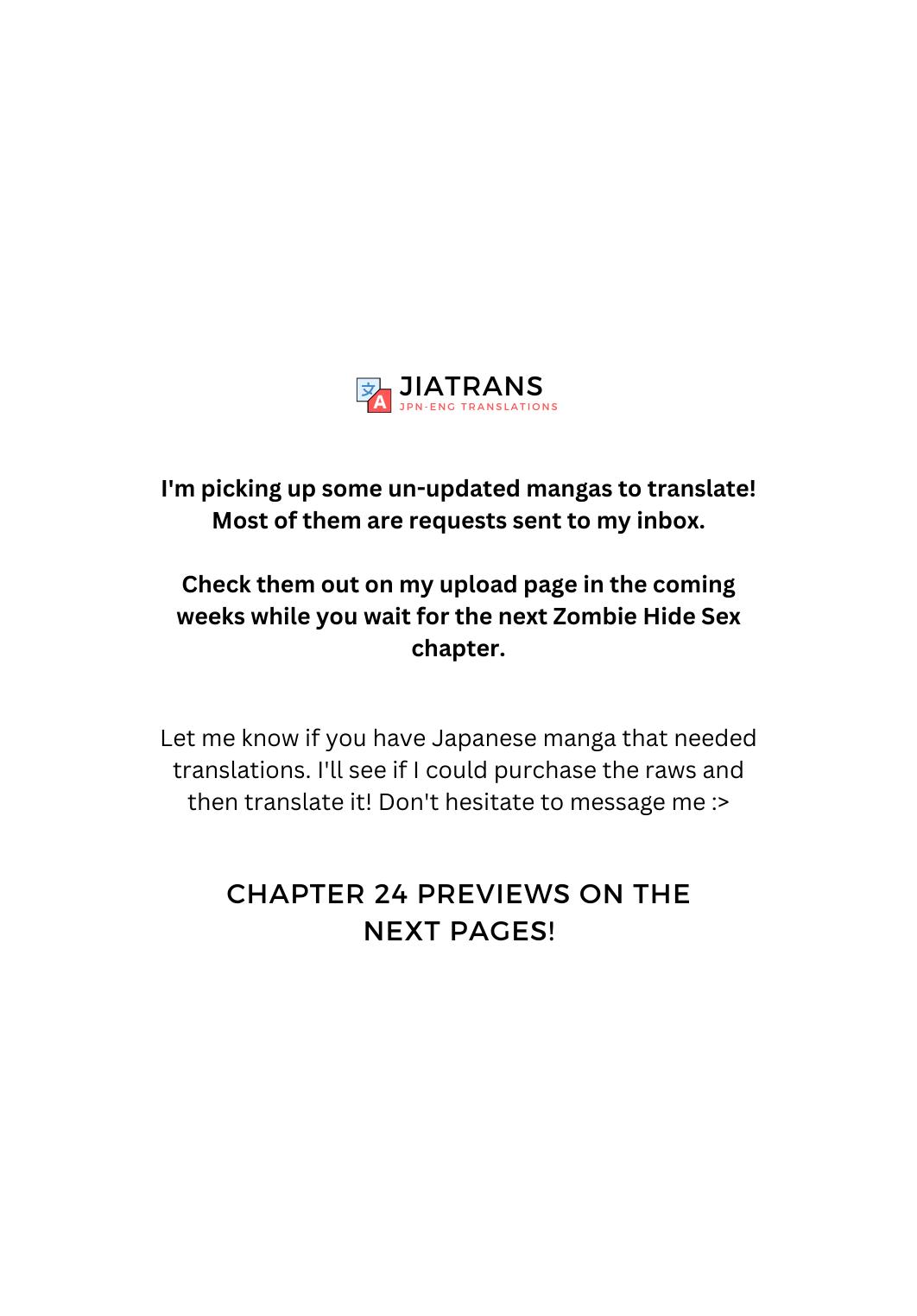 Zombie Hide Sex - Chapter 23