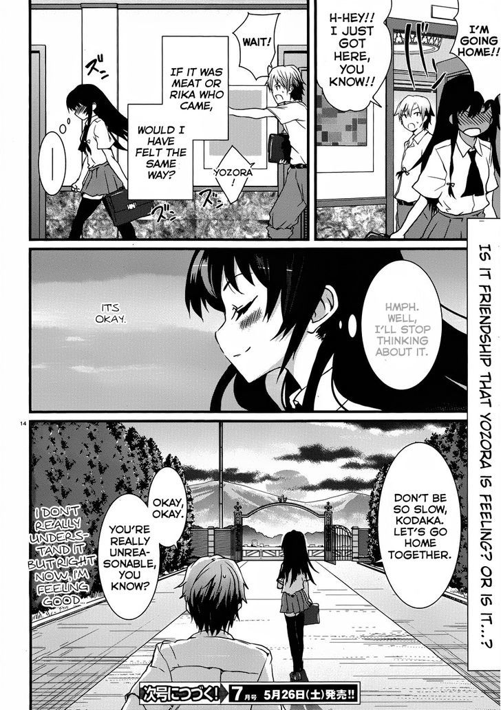 Boku Wa Tomodachi Ga Sukunai Shobon! - Chapter 7 : The Consolation Prize Of Falling In Love With Love