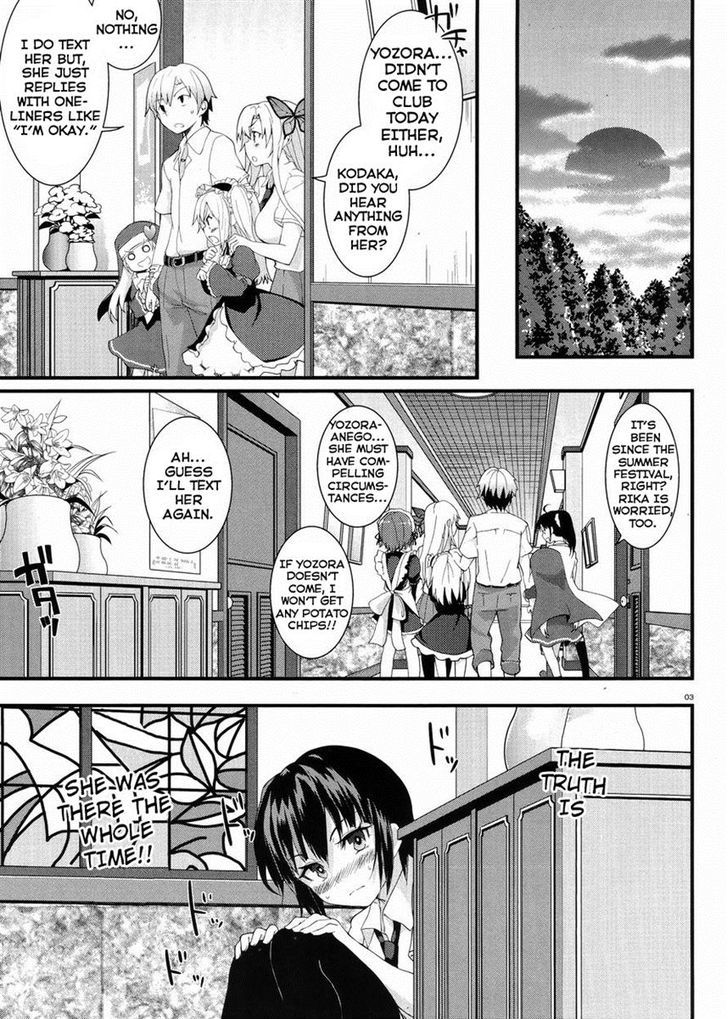 Boku Wa Tomodachi Ga Sukunai Shobon! - Chapter 9