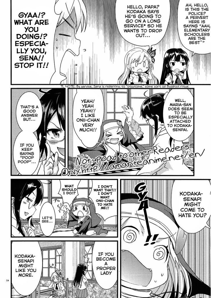 Boku Wa Tomodachi Ga Sukunai Shobon! - Chapter 6 : Afterschool Maria Club