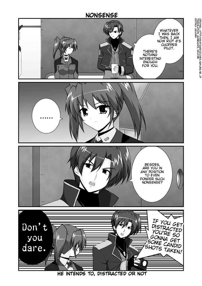 Mahou Shoujo Lyrical Nanoha Strikers The Comics - Chapter 11.2 : Omake (Part 2)