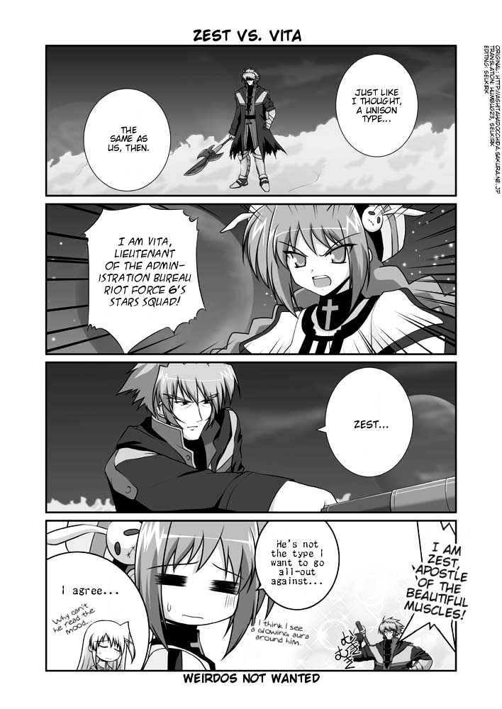 Mahou Shoujo Lyrical Nanoha Strikers The Comics - Chapter 11.2 : Omake (Part 2)