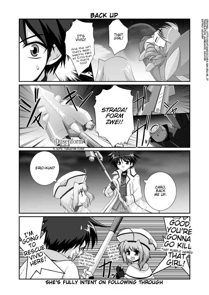 Mahou Shoujo Lyrical Nanoha Strikers The Comics - Chapter 11.2 : Omake (Part 2)