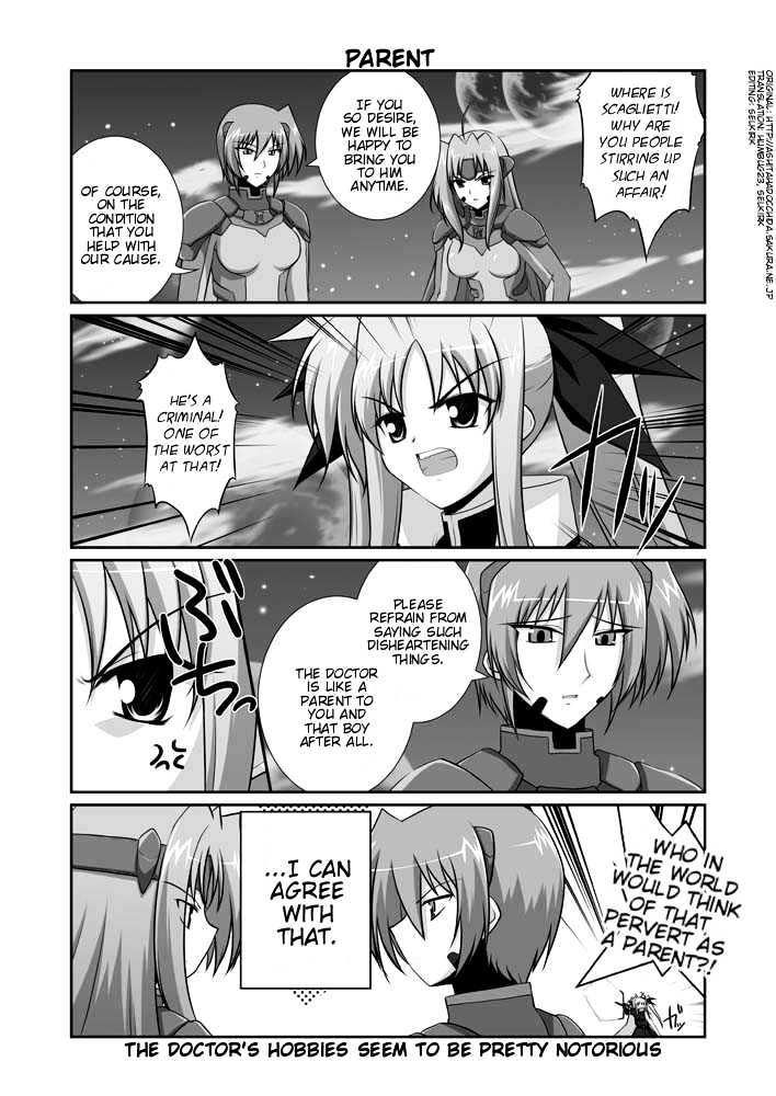 Mahou Shoujo Lyrical Nanoha Strikers The Comics - Chapter 11.2 : Omake (Part 2)