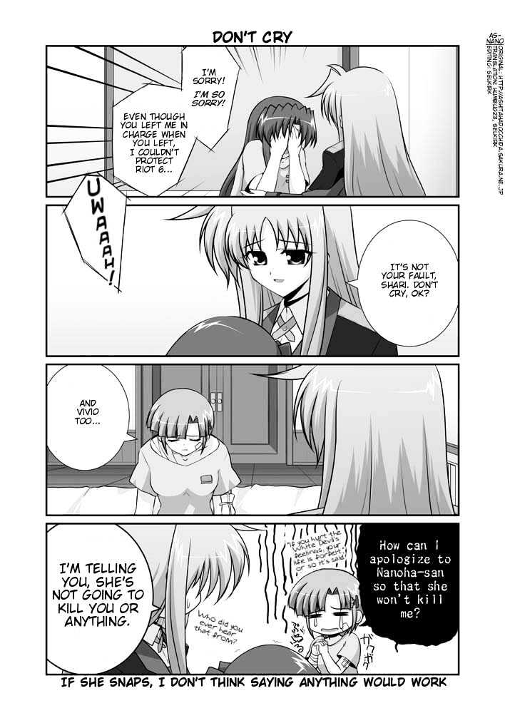 Mahou Shoujo Lyrical Nanoha Strikers The Comics - Chapter 11.2 : Omake (Part 2)