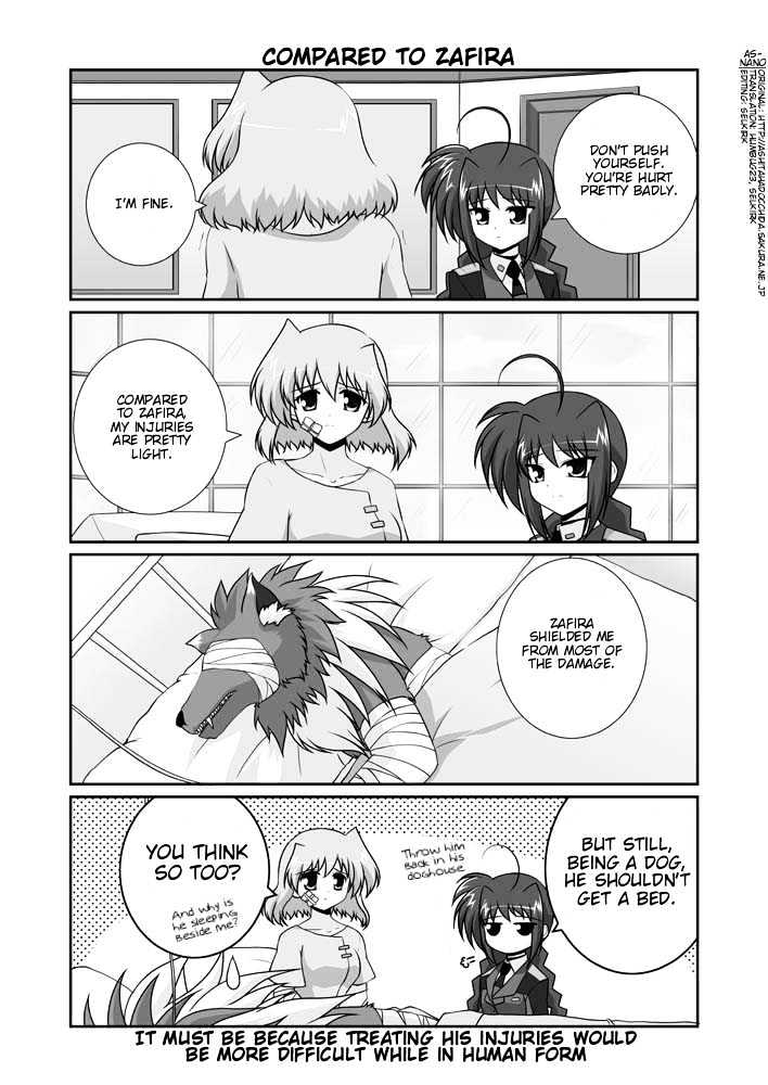 Mahou Shoujo Lyrical Nanoha Strikers The Comics - Chapter 11.2 : Omake (Part 2)