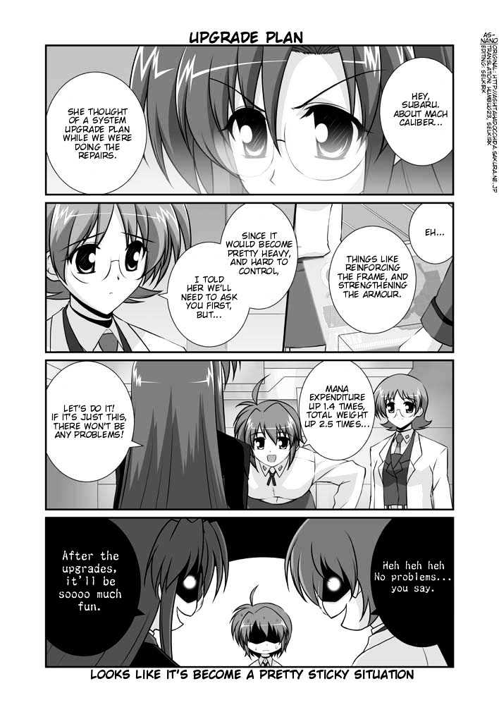 Mahou Shoujo Lyrical Nanoha Strikers The Comics - Chapter 11.2 : Omake (Part 2)