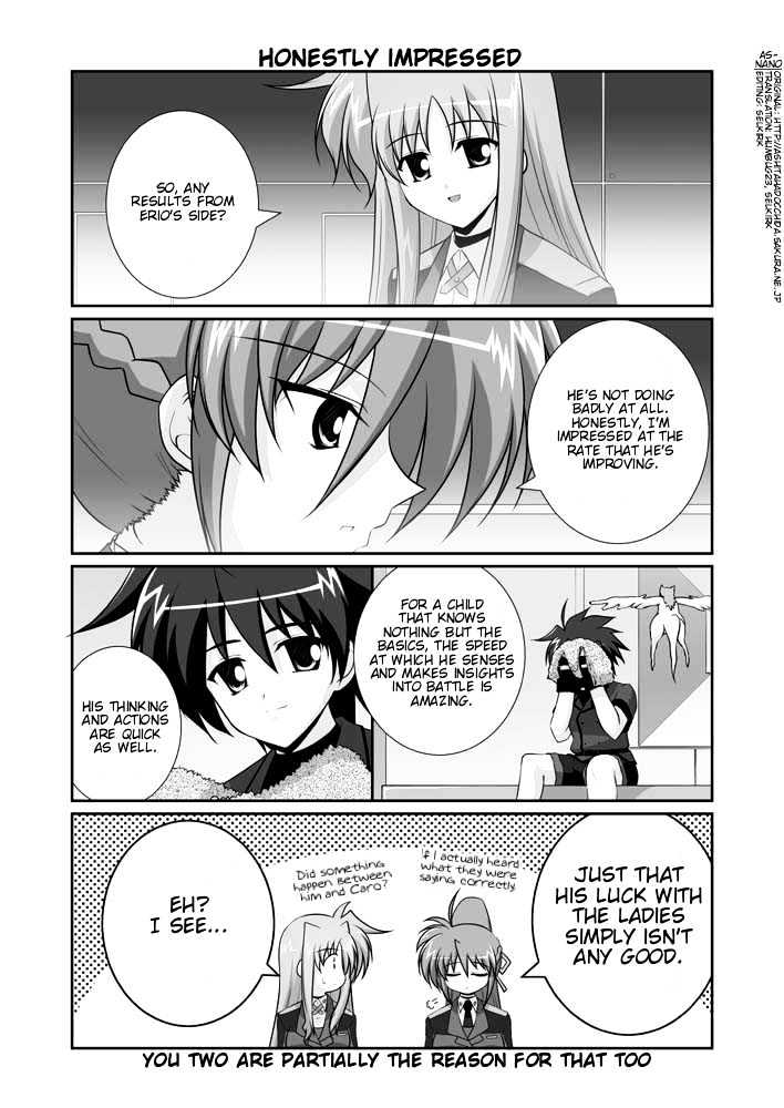 Mahou Shoujo Lyrical Nanoha Strikers The Comics - Chapter 11.2 : Omake (Part 2)