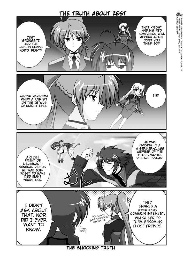 Mahou Shoujo Lyrical Nanoha Strikers The Comics - Chapter 11.2 : Omake (Part 2)