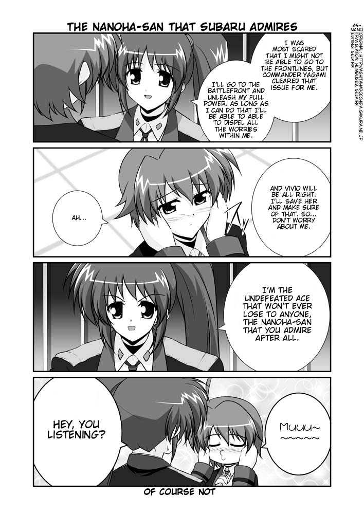 Mahou Shoujo Lyrical Nanoha Strikers The Comics - Chapter 11.2 : Omake (Part 2)