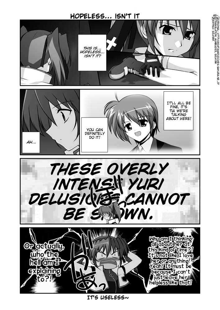 Mahou Shoujo Lyrical Nanoha Strikers The Comics - Chapter 11.2 : Omake (Part 2)