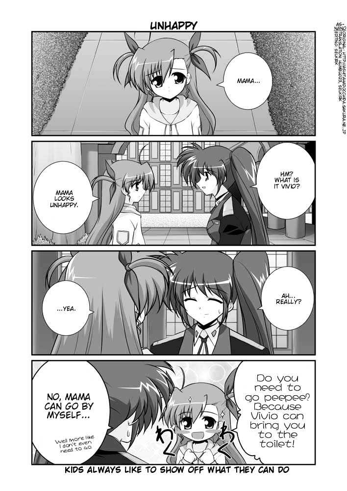 Mahou Shoujo Lyrical Nanoha Strikers The Comics - Chapter 11.2 : Omake (Part 2)