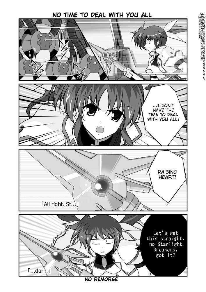 Mahou Shoujo Lyrical Nanoha Strikers The Comics - Chapter 11.2 : Omake (Part 2)