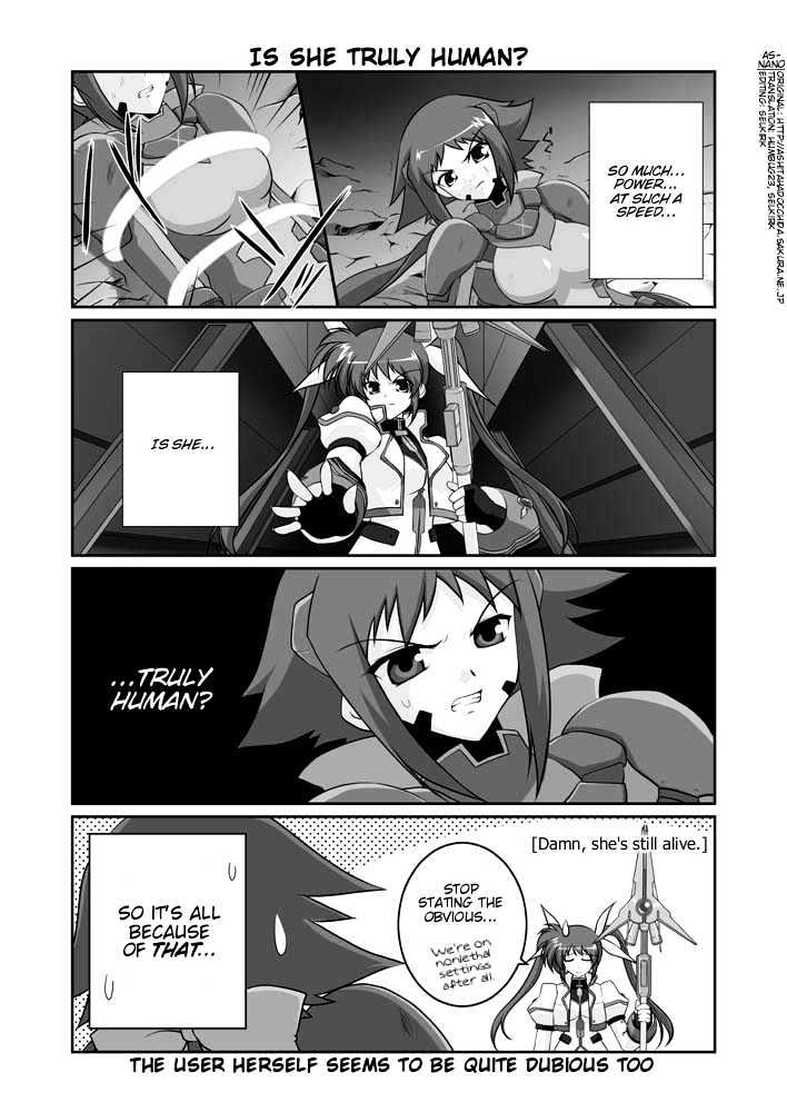 Mahou Shoujo Lyrical Nanoha Strikers The Comics - Chapter 11.2 : Omake (Part 2)