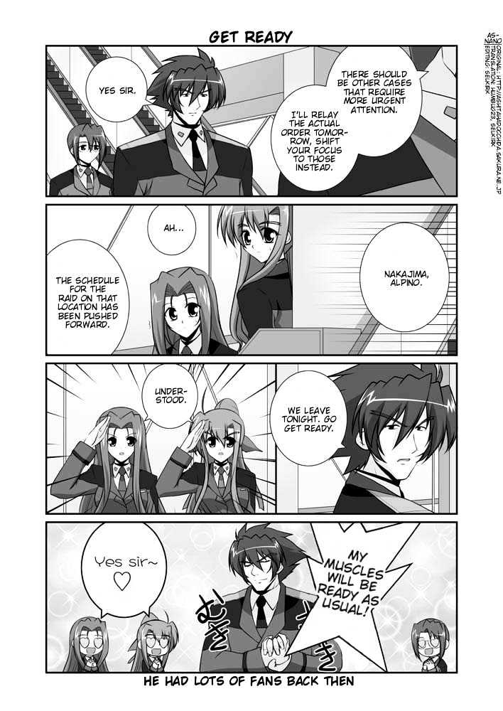 Mahou Shoujo Lyrical Nanoha Strikers The Comics - Chapter 11.2 : Omake (Part 2)