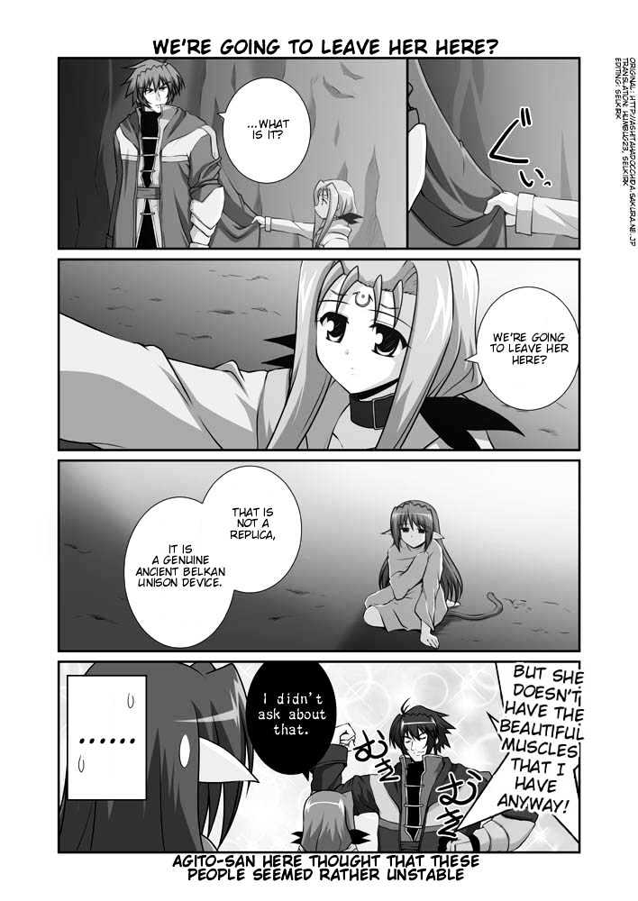 Mahou Shoujo Lyrical Nanoha Strikers The Comics - Chapter 11.2 : Omake (Part 2)