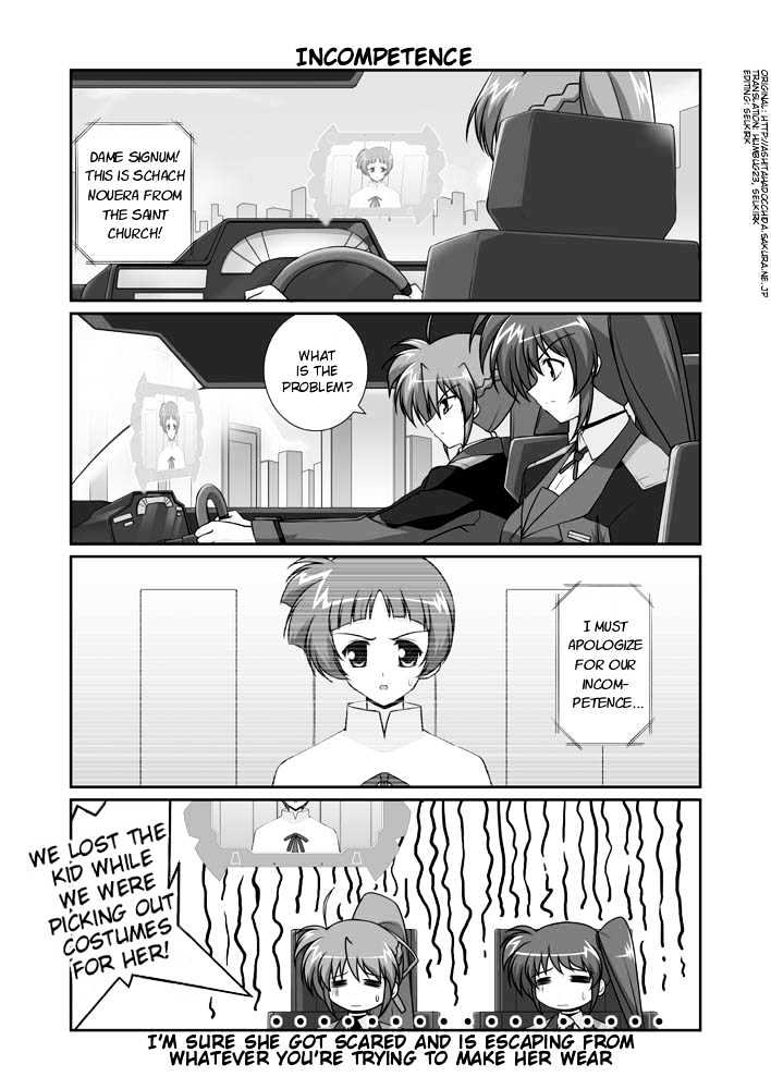 Mahou Shoujo Lyrical Nanoha Strikers The Comics - Chapter 11.2 : Omake (Part 2)