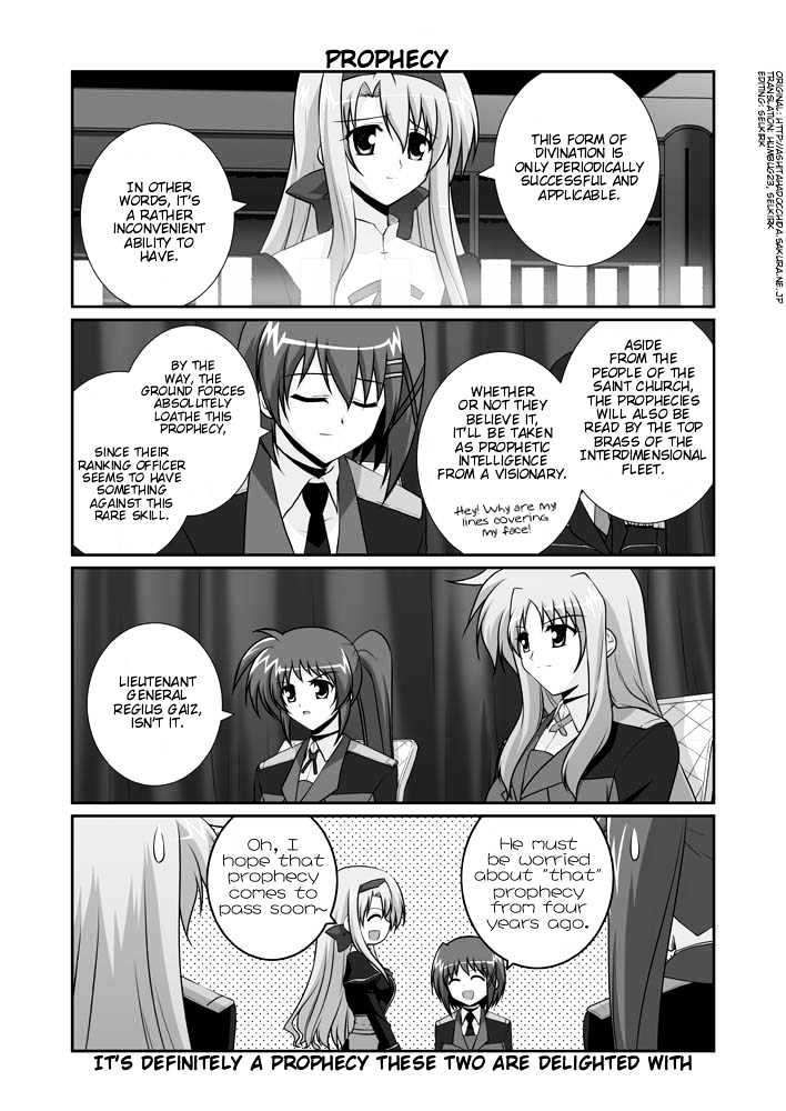 Mahou Shoujo Lyrical Nanoha Strikers The Comics - Chapter 11.2 : Omake (Part 2)