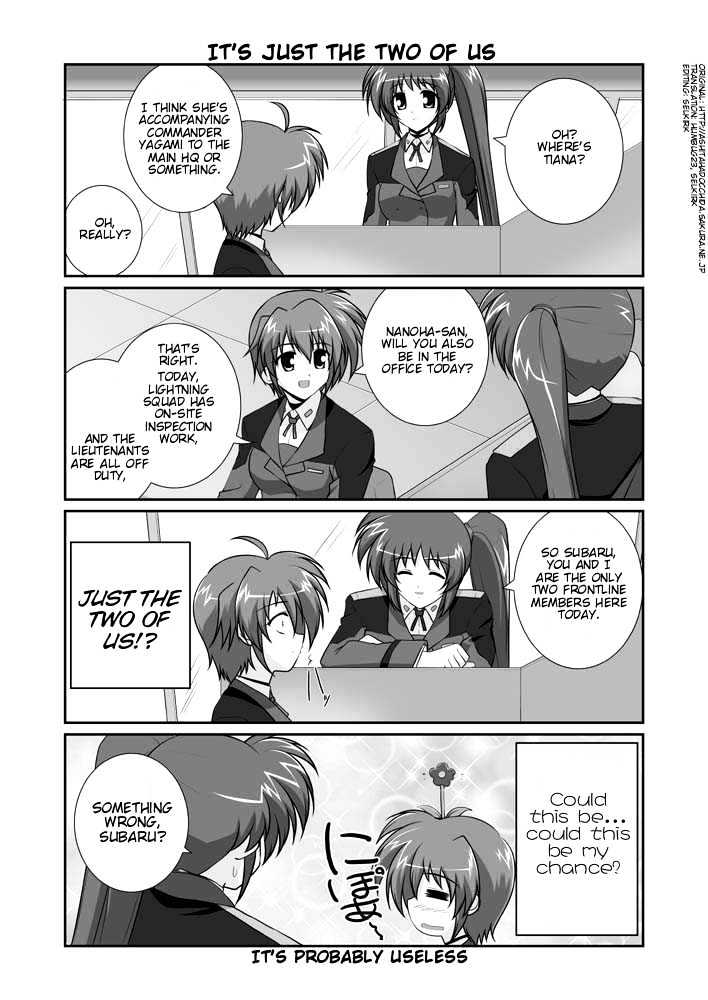 Mahou Shoujo Lyrical Nanoha Strikers The Comics - Chapter 11.2 : Omake (Part 2)