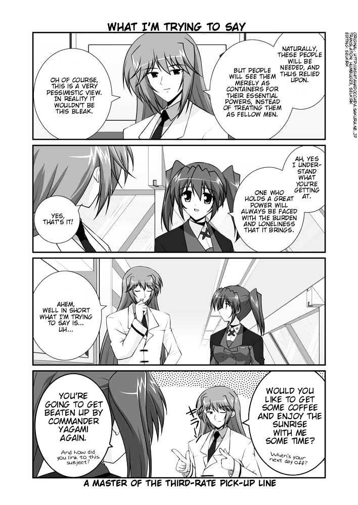 Mahou Shoujo Lyrical Nanoha Strikers The Comics - Chapter 11.2 : Omake (Part 2)