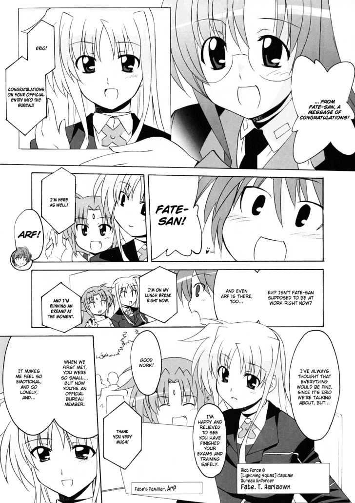 Mahou Shoujo Lyrical Nanoha Strikers The Comics - Chapter 7