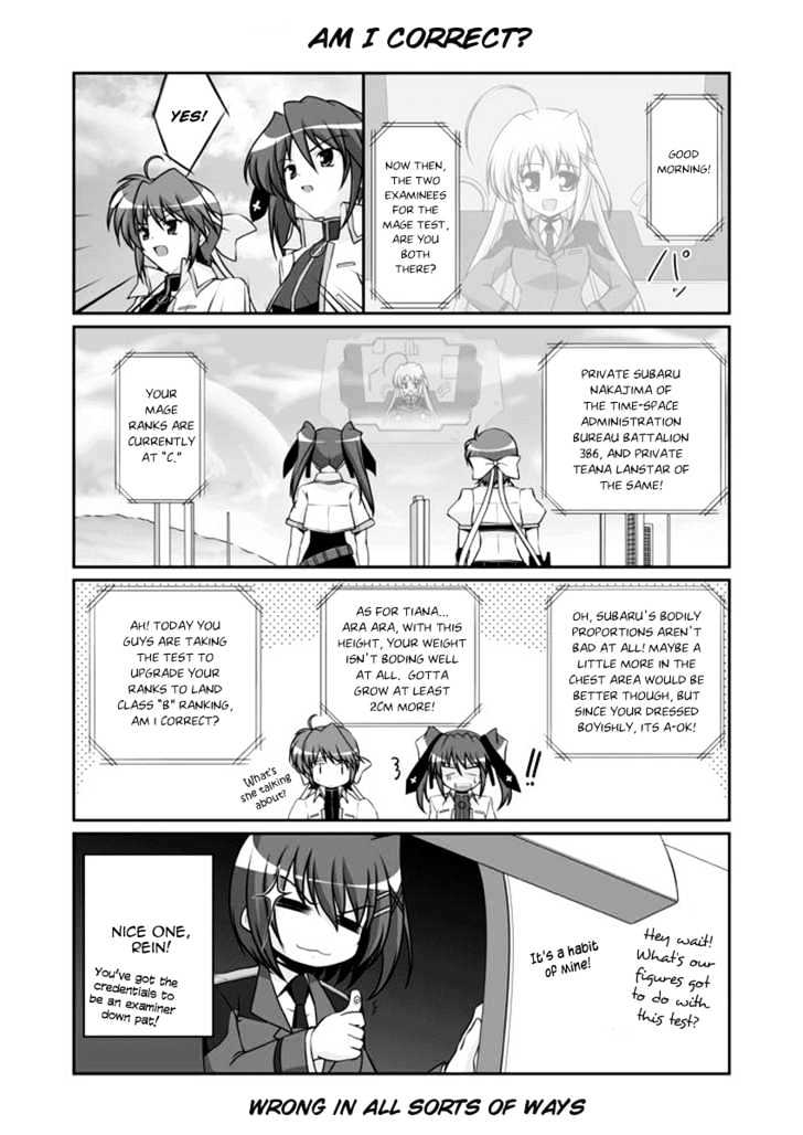 Mahou Shoujo Lyrical Nanoha Strikers The Comics - Chapter 11.1 : Omake (Part 1)