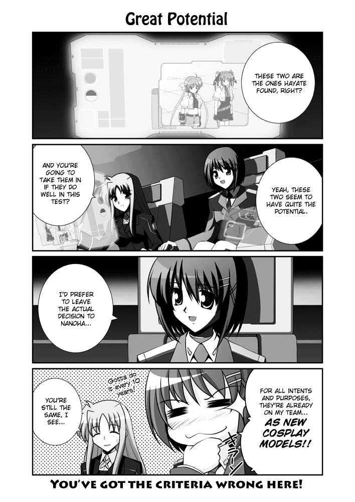 Mahou Shoujo Lyrical Nanoha Strikers The Comics - Chapter 11.1 : Omake (Part 1)