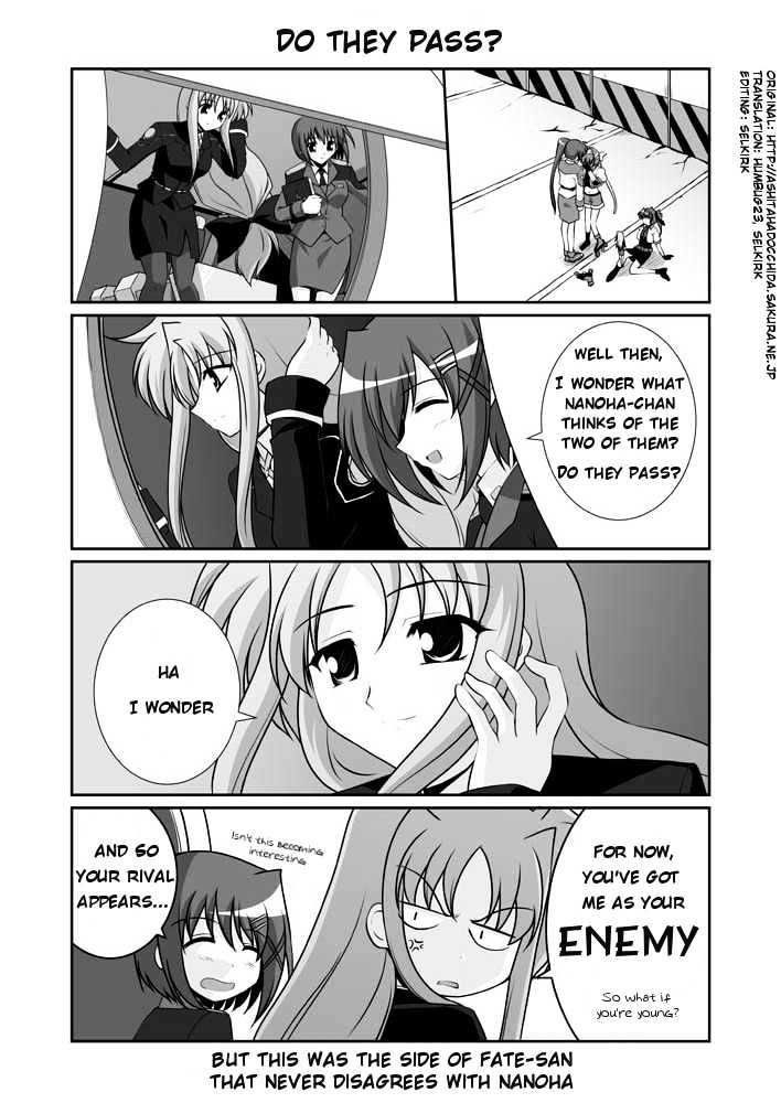 Mahou Shoujo Lyrical Nanoha Strikers The Comics - Chapter 11.1 : Omake (Part 1)