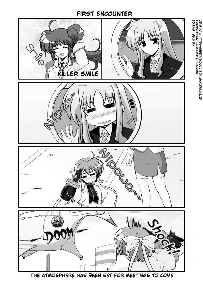 Mahou Shoujo Lyrical Nanoha Strikers The Comics - Chapter 11.1 : Omake (Part 1)