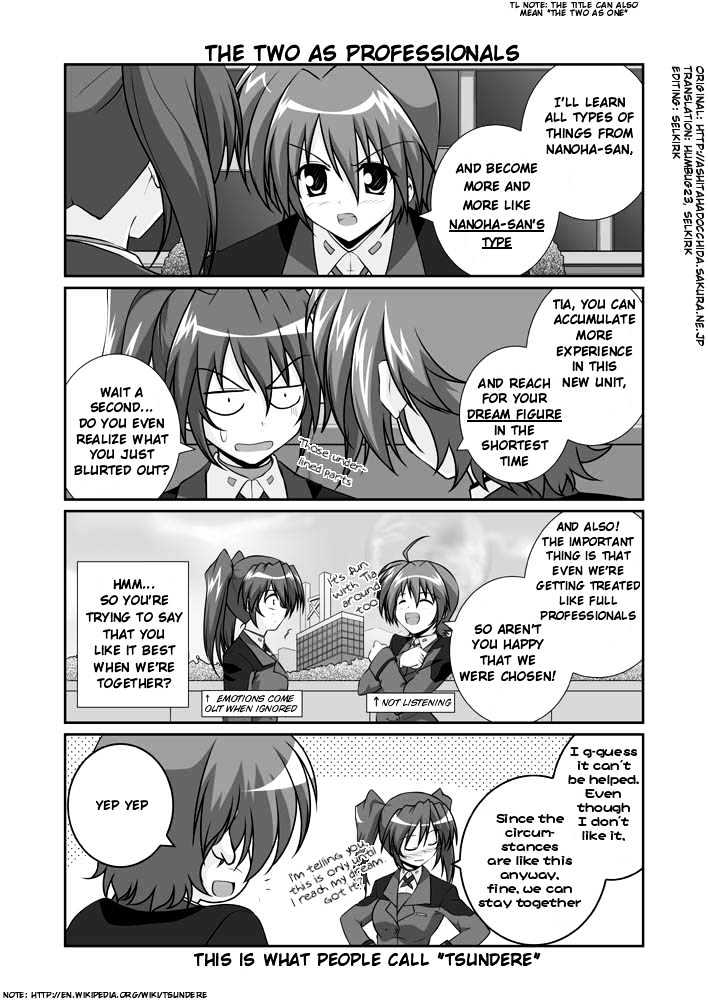 Mahou Shoujo Lyrical Nanoha Strikers The Comics - Chapter 11.1 : Omake (Part 1)