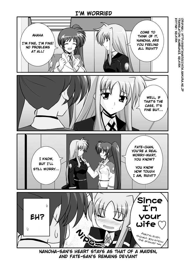 Mahou Shoujo Lyrical Nanoha Strikers The Comics - Chapter 11.1 : Omake (Part 1)