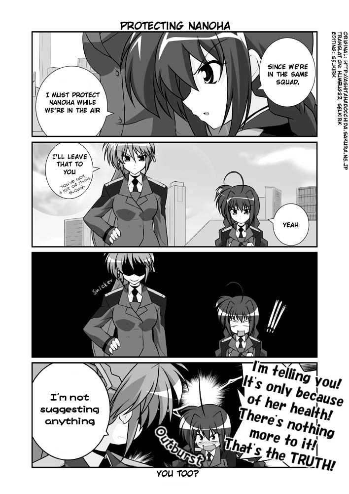 Mahou Shoujo Lyrical Nanoha Strikers The Comics - Chapter 11.1 : Omake (Part 1)