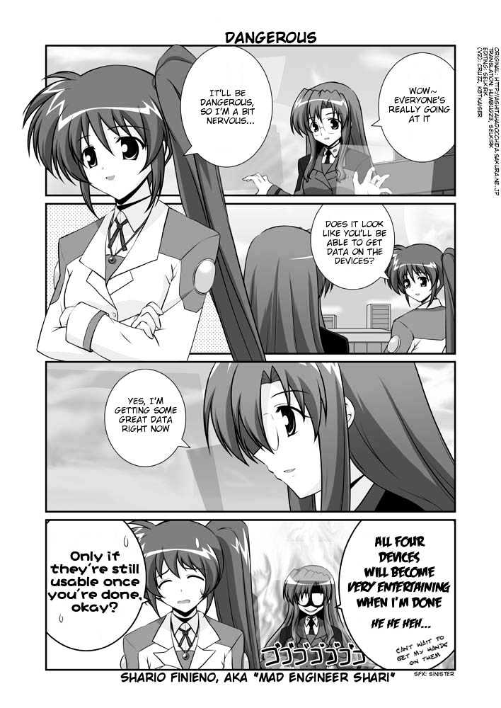 Mahou Shoujo Lyrical Nanoha Strikers The Comics - Chapter 11.1 : Omake (Part 1)