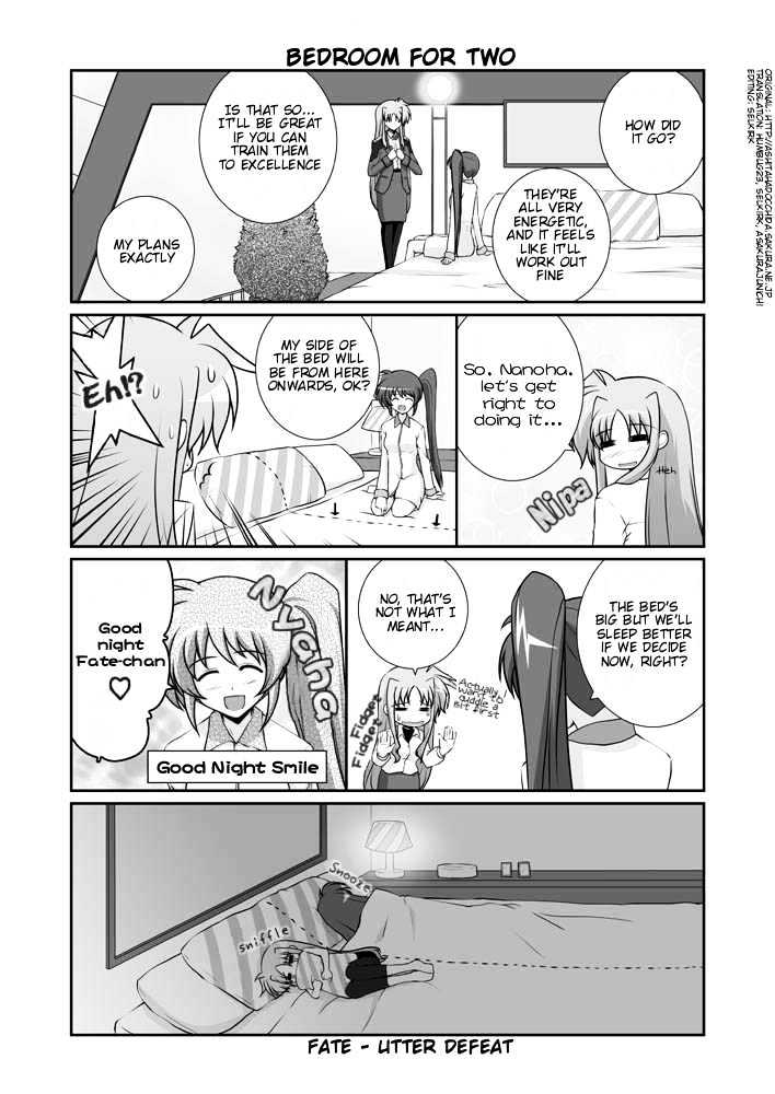 Mahou Shoujo Lyrical Nanoha Strikers The Comics - Chapter 11.1 : Omake (Part 1)