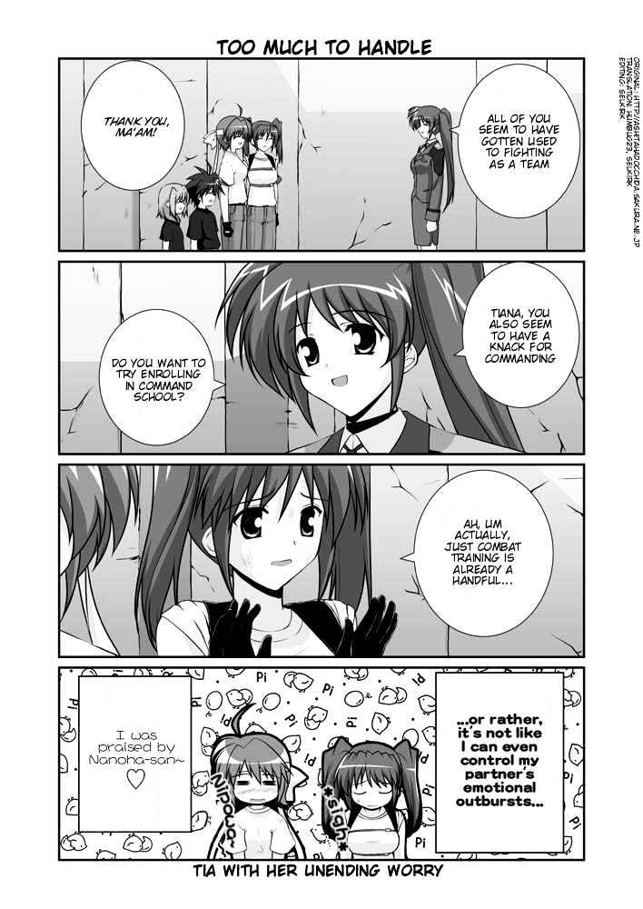 Mahou Shoujo Lyrical Nanoha Strikers The Comics - Chapter 11.1 : Omake (Part 1)