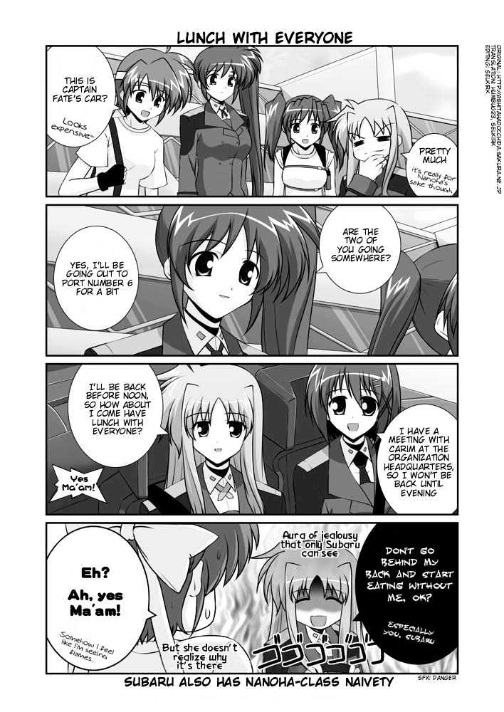 Mahou Shoujo Lyrical Nanoha Strikers The Comics - Chapter 11.1 : Omake (Part 1)