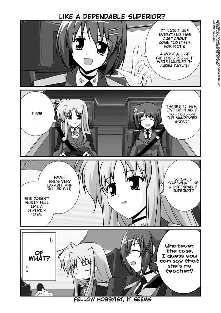 Mahou Shoujo Lyrical Nanoha Strikers The Comics - Chapter 11.1 : Omake (Part 1)