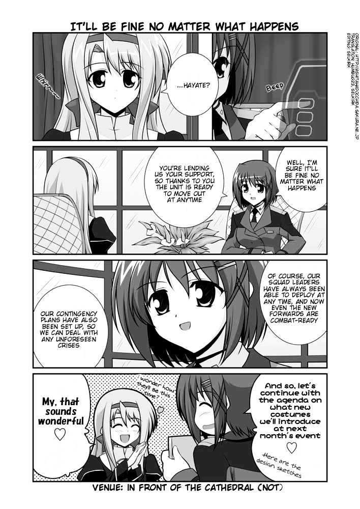 Mahou Shoujo Lyrical Nanoha Strikers The Comics - Chapter 11.1 : Omake (Part 1)