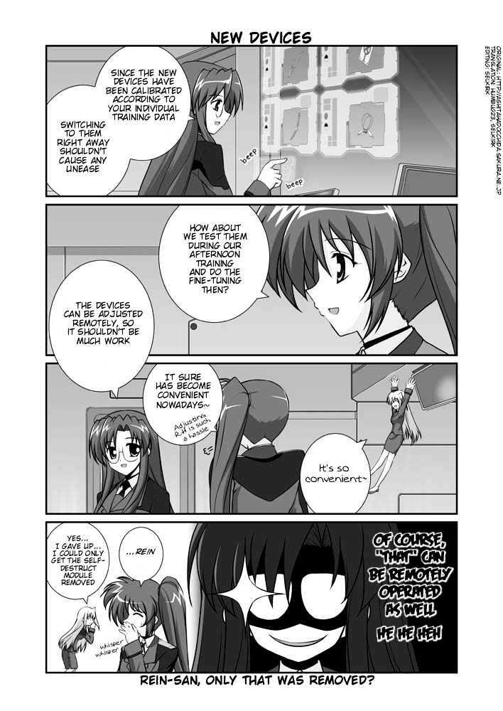 Mahou Shoujo Lyrical Nanoha Strikers The Comics - Chapter 11.1 : Omake (Part 1)