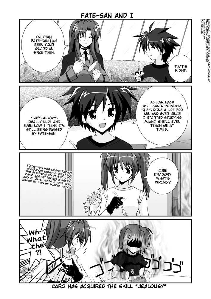 Mahou Shoujo Lyrical Nanoha Strikers The Comics - Chapter 11.1 : Omake (Part 1)