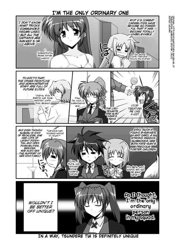 Mahou Shoujo Lyrical Nanoha Strikers The Comics - Chapter 11.1 : Omake (Part 1)