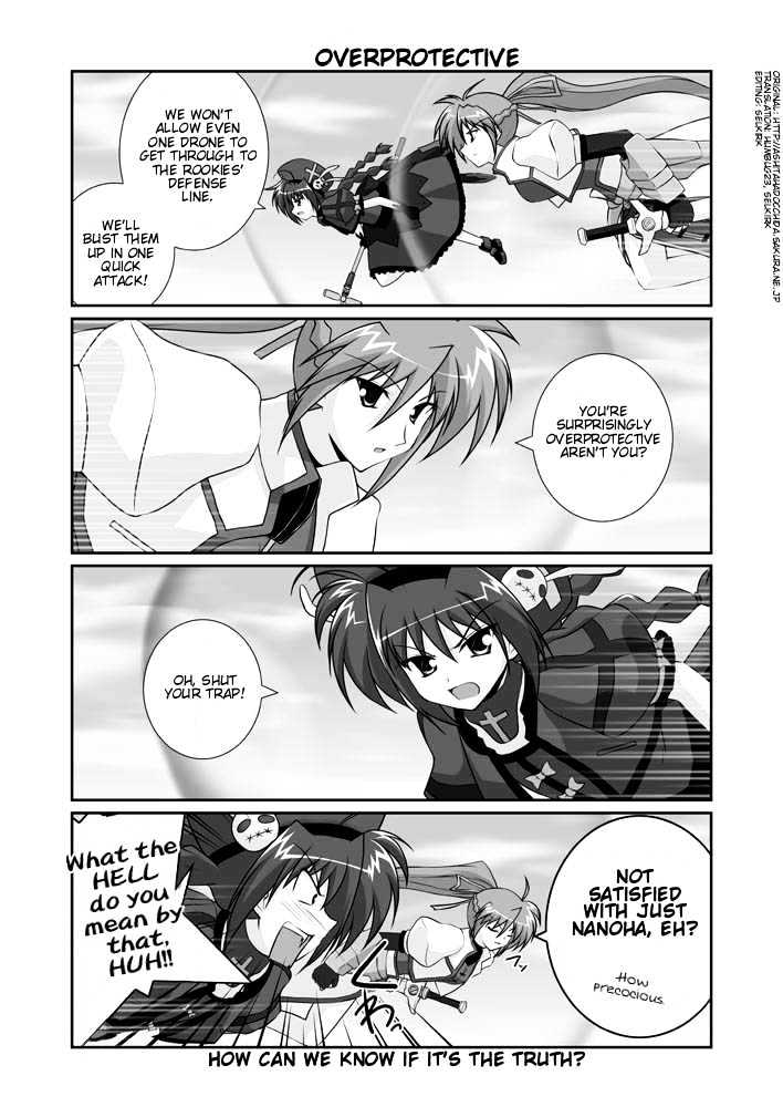 Mahou Shoujo Lyrical Nanoha Strikers The Comics - Chapter 11.1 : Omake (Part 1)