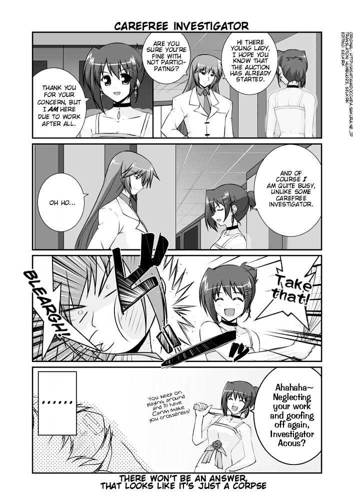 Mahou Shoujo Lyrical Nanoha Strikers The Comics - Chapter 11.1 : Omake (Part 1)