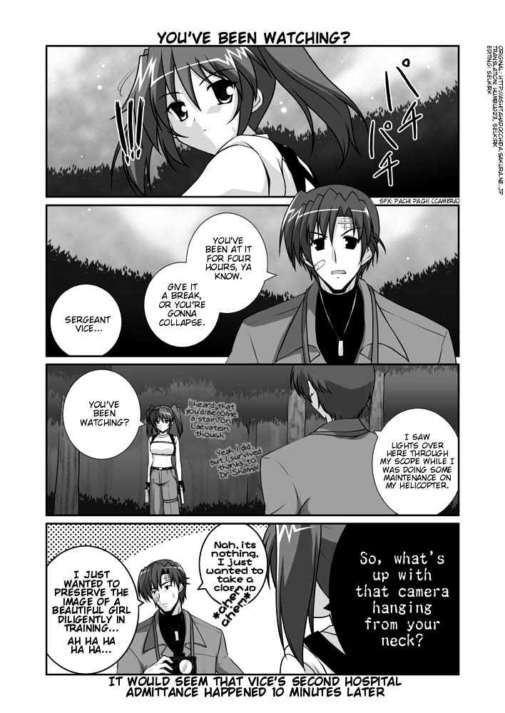 Mahou Shoujo Lyrical Nanoha Strikers The Comics - Chapter 11.1 : Omake (Part 1)