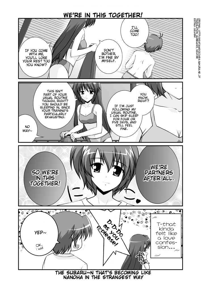 Mahou Shoujo Lyrical Nanoha Strikers The Comics - Chapter 11.1 : Omake (Part 1)