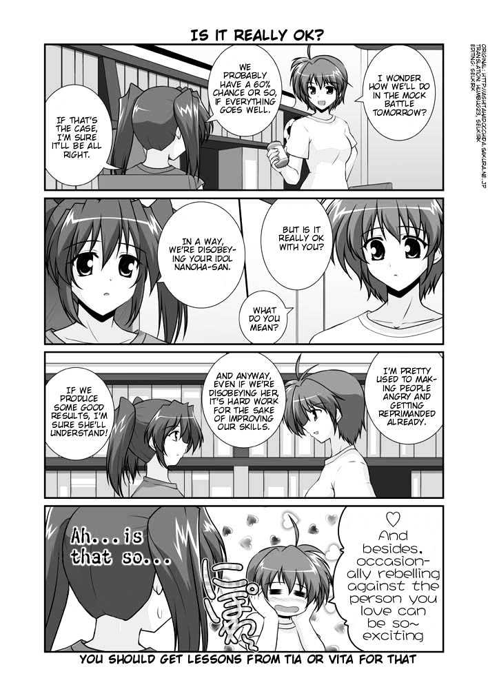 Mahou Shoujo Lyrical Nanoha Strikers The Comics - Chapter 11.1 : Omake (Part 1)