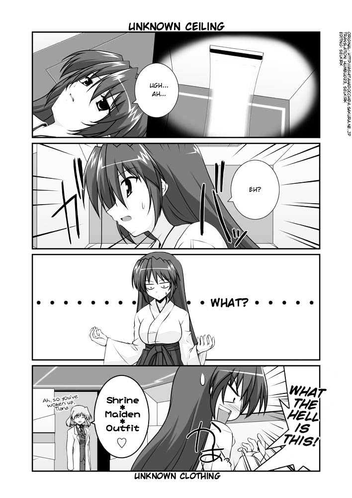 Mahou Shoujo Lyrical Nanoha Strikers The Comics - Chapter 11.1 : Omake (Part 1)