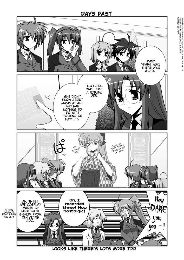 Mahou Shoujo Lyrical Nanoha Strikers The Comics - Chapter 11.1 : Omake (Part 1)